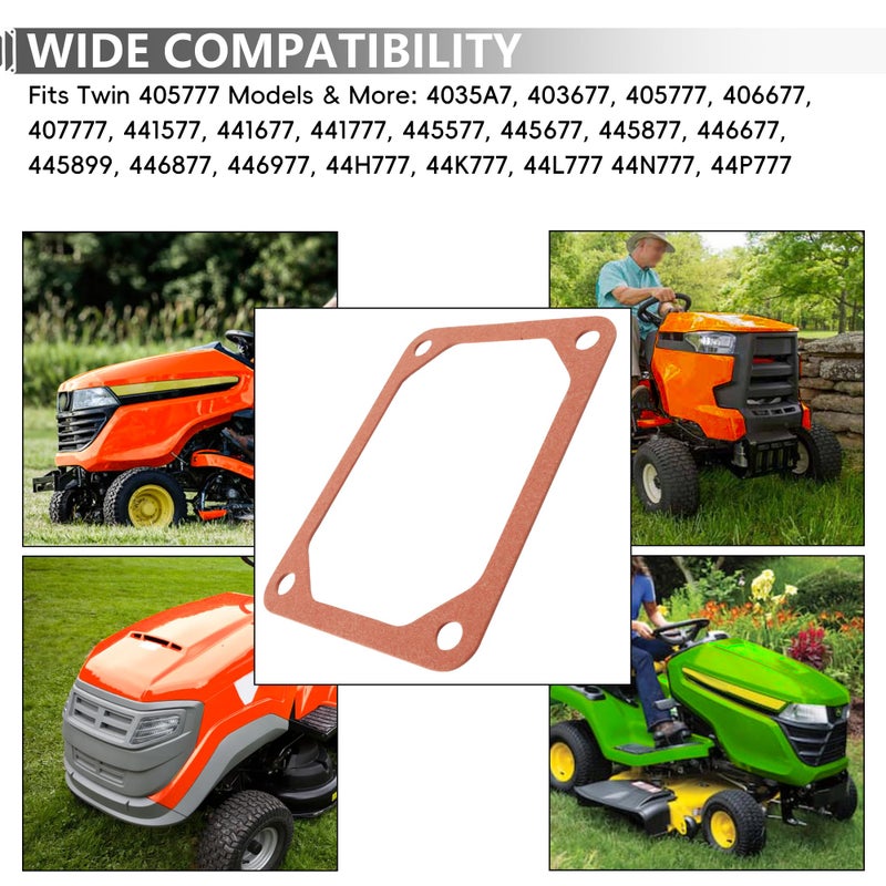 أغطية الروك Indanpow 690971 المتوافقة مع Briggs & Stratton، تحل محل حشية غطاء الصمام 273486 475-452 (5 قطع) - Image 5